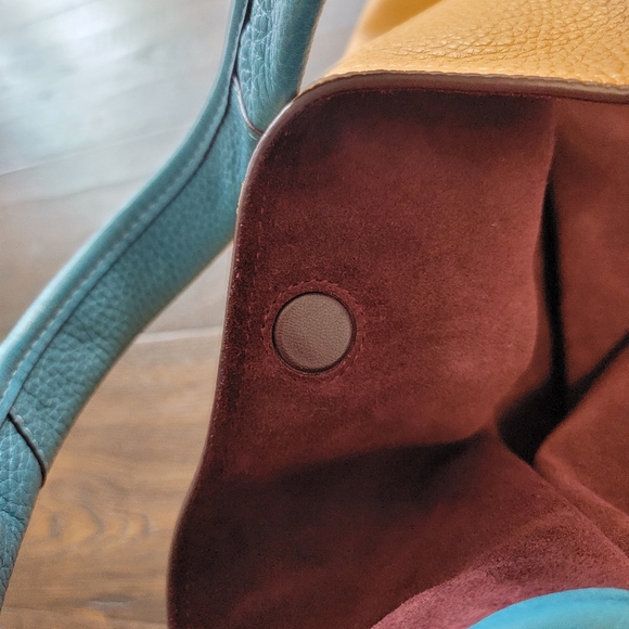 Coach Bandit Hobo 39 Bag - Yellow & Blue - Picture 13 of 16